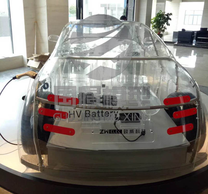 双鸭山透明车模型